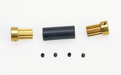 Immagine prodotto di Giunto flessibile da 12 mm per albero con diametro da 3,0 mm a 3,2 mm, lunghezza 37 mm
