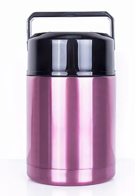 Produktbild von 1000 ml Vakuumisolierter Edelstahl-Lebensmittelbehälter