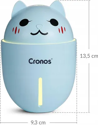 Zdjęcie produktu dla Nawilżacz powietrza Cronos KOTEK 3w1 XYD-Y1 Niebieski