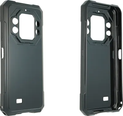 Image de caseroxx Housse de protection TPU compatible avec Cubot KingKong Star 2, étui en caoutchouc pour téléphone portable noir