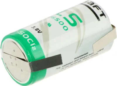 Image de Batterie Saft Lithium 3,6V LS 26500 PLUS + LF U-forme C Cellule