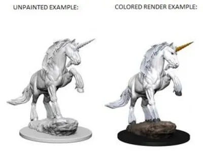 Obrázok produktu pre Pathfinder Deep Cuts – nenafarbené figúrky – Jednorožec