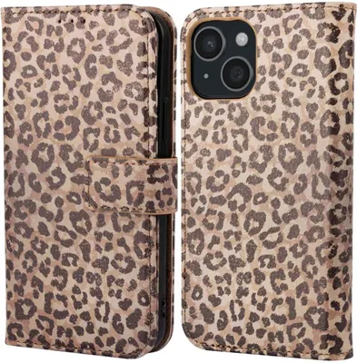 Obrázok produktu pre imoshion Design Knižnica pre Apple iPhone 15 - Leopard Mood