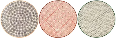 Dessertteller 20 cm ø, 3er-Set, Keramik, spülmaschinengeeignet