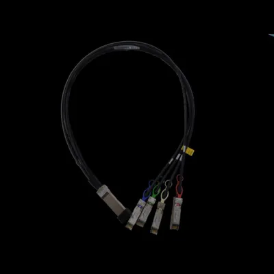 Produktbild von HPE 100GbE QSFP28 to 4x25GbE SFP28 1m Direct Attach Copper Cable, 1 m, QSFP28, 4x SFP28