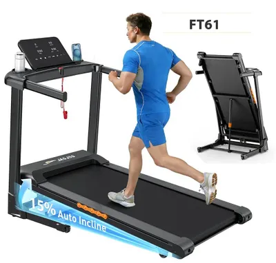 Immagine prodotto di Tapis roulant, inclinazione automatica del 18%, integrazione intelligente con app, FT61