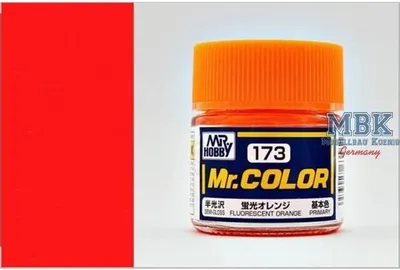 Image de GUNZE GSC173 Orange fluorescent (10 ml) Se