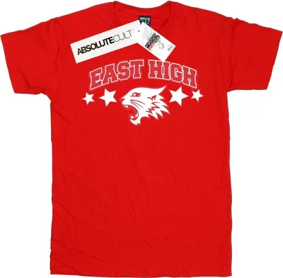 Produktbild von Disney - "High School Musical The Musical Wildcat Stars" T-Shirt für Damen BI28258 (XL) (Rot)
