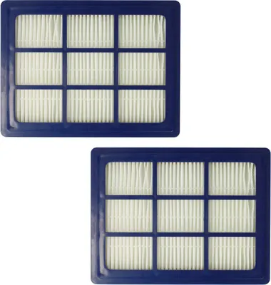 Produktbild von vhbw 2 Staubsaugerfilter Ersatz für Nilfisk 147 0432 500 für Staubsauger - HEPA-Filter Blau Weiß