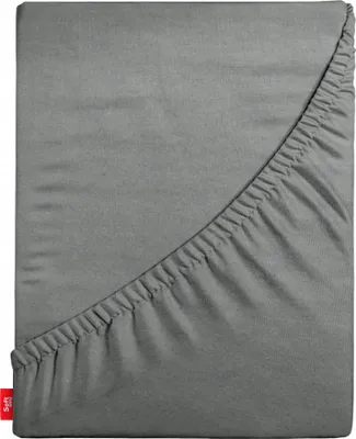 Produktbild von Softimi | Spannbettlaken PREMIUM - 180x200 cm - Grafit - 100% Baumwolle - Hypoallergen und pflegeleicht