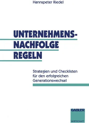 Produktbild von Unternehmensnachfolge regeln