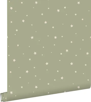 Zdjęcie produktu dla ESTAhome tapeta gwiazdki przydymiona zieleń miętowa 53 cm x 10.05 m