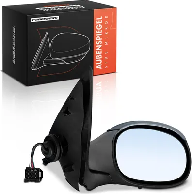 Image de Frankberg 1x Rétroviseur extérieur Droit pour Peugeot 206 SW 2A/C 2E/K 1.1L 1.4L 1.6L 2.0L 1998-2012