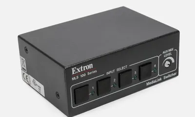 Produktbild von Extron MLS 100 A Vier Eingänge Stereo Audio Umschalter 60-497-01
