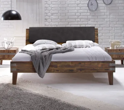 Produktbild von HASENA Factory Line Bett Loft 18 Polster Ravo vintage brown 200x200