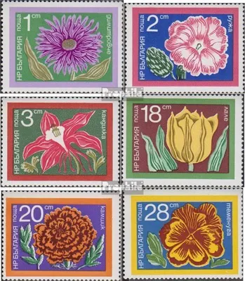 Produktbild von Briefmarken Bulgarien 1974 Mi 2345-2350 (kompl.Ausg.) postfrisch Gartenblumen