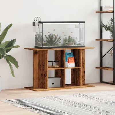 Produktbild von "im  " Aquariumständer Altholz-Optik 100x40x60 cm Holzwerkstoff - Sonstiges Aquarienzubehör CC24358
