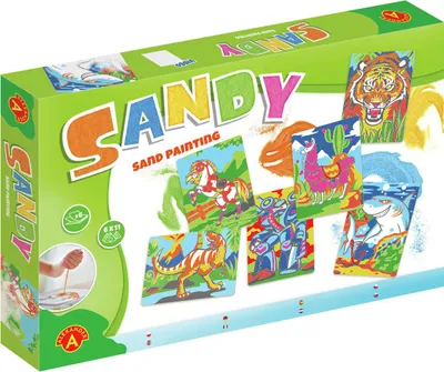Immagine prodotto di Libri da colorare con sabbia Sandy 6 in 1 SET 1