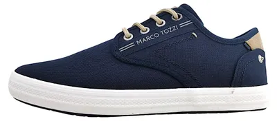 Image de Marco Tozzi - Chaussures pour hommes - Mocassins à lacets - Bleus - Style décontracté