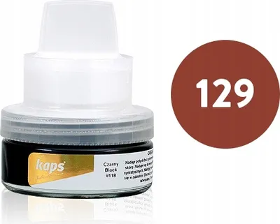 Produktbild von Kaps Delicate Cream für Leder mit Applikator 50 ml - Hellbraun (129#)