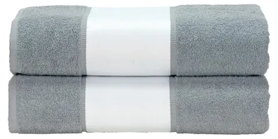 Produktbild von ARTG - Badetuch "Subli-Me" LT2253 (Einheitsgröße) (Anthrazit)