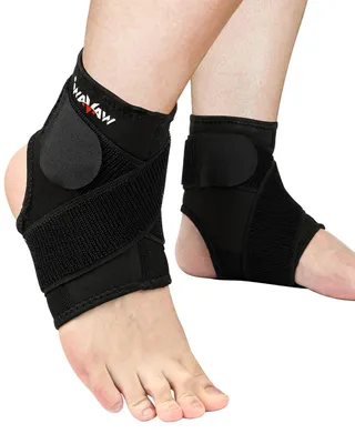 Obrázok produktu pre Bandáž členka nastaviteľná, 1 mm, čierna, kompresná podpora, pre šport