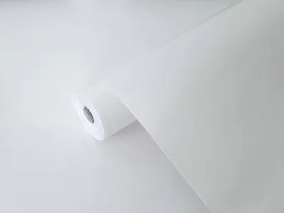 Produktbild von Klebefolie Uni Glanz Weiss Möbelfolie Dekofolie - Küchenfolie Schrankfolie Tischfolie - 45 cm x 1 m