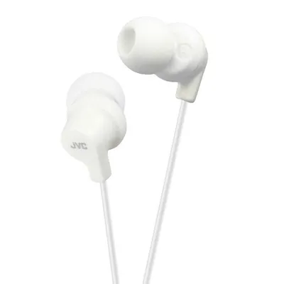 Productafbeelding van JVC HA-FX10-W-E, Kabel, 8 - 23000 Hz, Muziek, 3,3 g, Koptelefoon, Wit