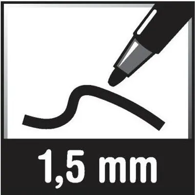 Produktbild von FABER-CASTELL Metallics Marker gold