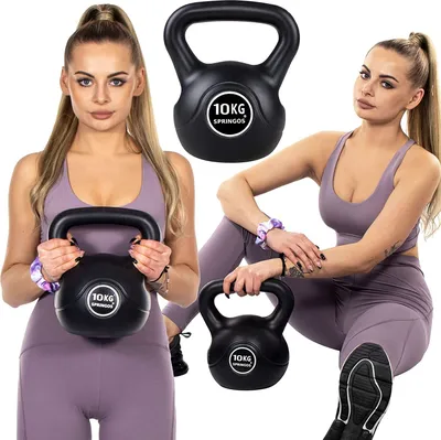 Produktbild von SPRINGOS Kettlebell Ball Dumbbell Swing Dumbbell Weight Lifting športové vybavenie Fitness Muscle Building Strength Training
