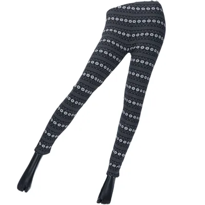 Produktbild von Antonio Winter Leggings Norweger Style Gr. XXL schwarz