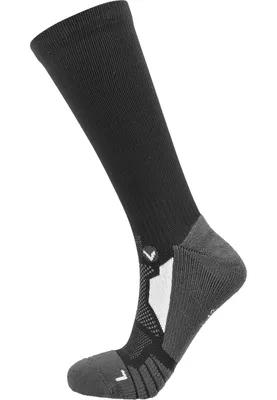 Image de Chaussettes Virtus Luwatu, respirantes, couleur noire, taille 39/42