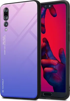 Produktbild von Cadorabo Hülle für Huawei P20 PRO / P20 PLUS Schutz Hülle in Schwarz Handyhülle TPU Etui Cover Case Tempered Glas