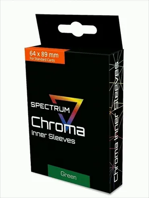 Obrázek produktu pro Vnitřní návleky BCW Chroma Standard - zelené (100 ks)