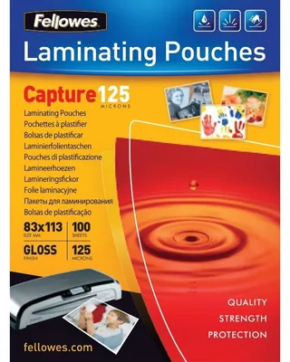 Immagine prodotto di Fellowes Laminierfolie Capture 83x113 125Mikron glänzend 100
