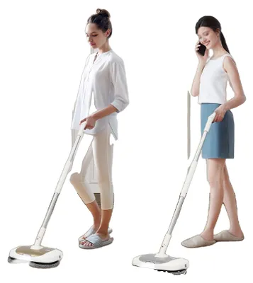Obrázek produktu pro Elektrický rotační mop, příkon 40 W, 180° rotační hlavice, doba provozu 100 minut