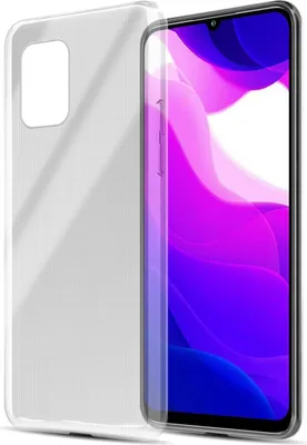 Produktbild von Cadorabo Hülle für Xiaomi Mi 10 Lite Schutz Hülle in natur Schutzhülle TPU Silikon Cover Etui Case