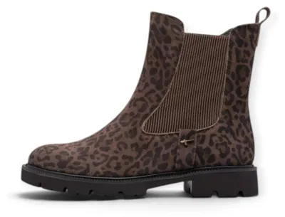 Immagine prodotto di Stivaletti da donna Tamaris Comfort, modello Chelsea, suola profilata, in pelle, taglia: 40 EU, colore: multicolore