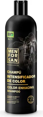 Imagen del producto de Champú para caballos Menforsan, realza el color, aroma a frutas, 1 litro