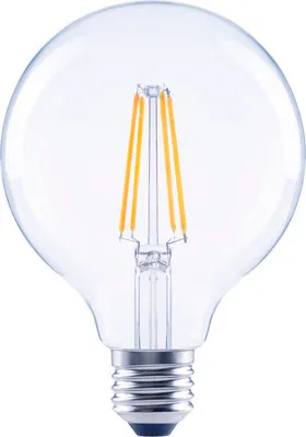 Obrázek produktu pro LED žárovka FLAIR G95 E27 7W/60W 806lm 2700K čírá stmívatelná