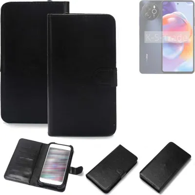 Produktbild von K-S-Trade Handyhülle Schutzhülle kompatibel mit Blackview Shark 8 Handy Schutz Hülle Handyhülle Bumper schwarz 1x