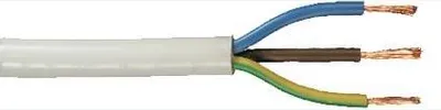 Produktbild von Schlauchleitung H05VV-F 3 x 1,0 - 25 Meter, weiß