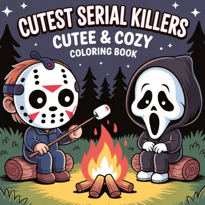 Produktbild von Halloween Cutest Serial Killers Malbuch für Erwachsene