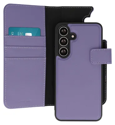 Productafbeelding van imoshion Uitneembare 2-in-1 Luxe Bookcase voor de Samsung Galaxy S25 FE - Paars