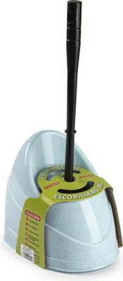 Produktbild von PlasticForte Toilettenburste - blau schwarz - Kunststoff - 45 cm