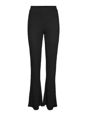 Produktbild von NOISY MAY Gerippte Ausgestellte Hose mit Elastischem Bund Größe: S