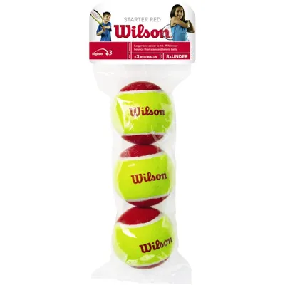 Produktbild von Wilson Starter Tennisbälle Durchsichtig 3 Balls Durchsichtig 3 Balls