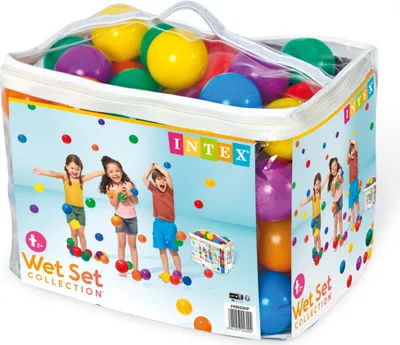 Image de Balles ludiques Intex | Ø 8 cm - 100 pièces
