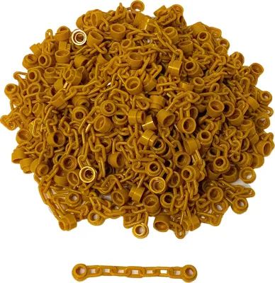 Produktbild von LEGO® Ketten 5 Glieder Gold - 92338 NEU! Menge 25x