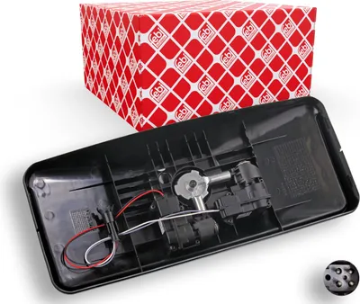 Produktbild von FEBI BILSTEIN Gehäuse Außenspiegel 49939 beidseitig passend für MERCEDES-BENZ ACTROS 68mm 188mm elektrisch 1,058kg